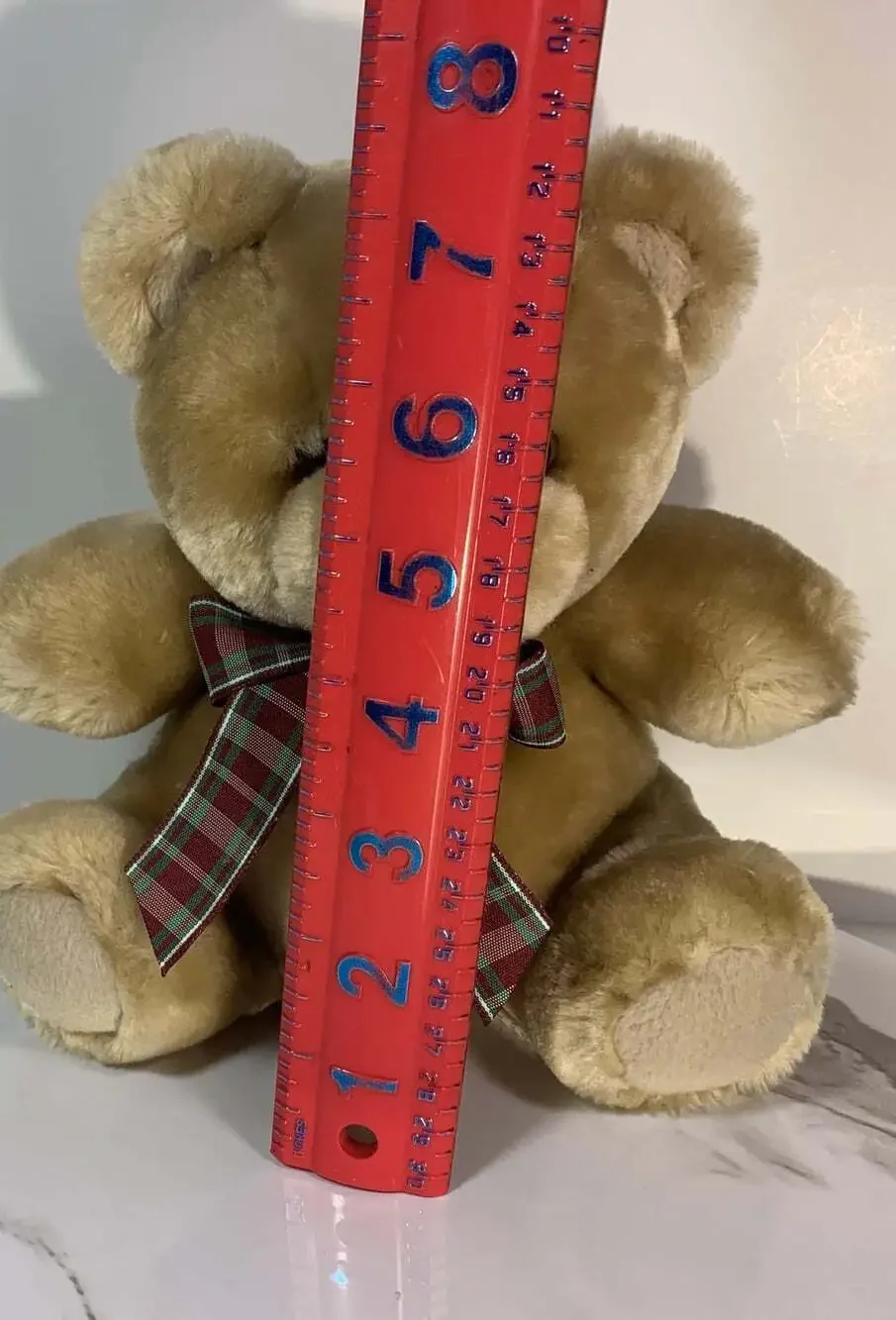 First & Main light brown teddy plush zipper belly